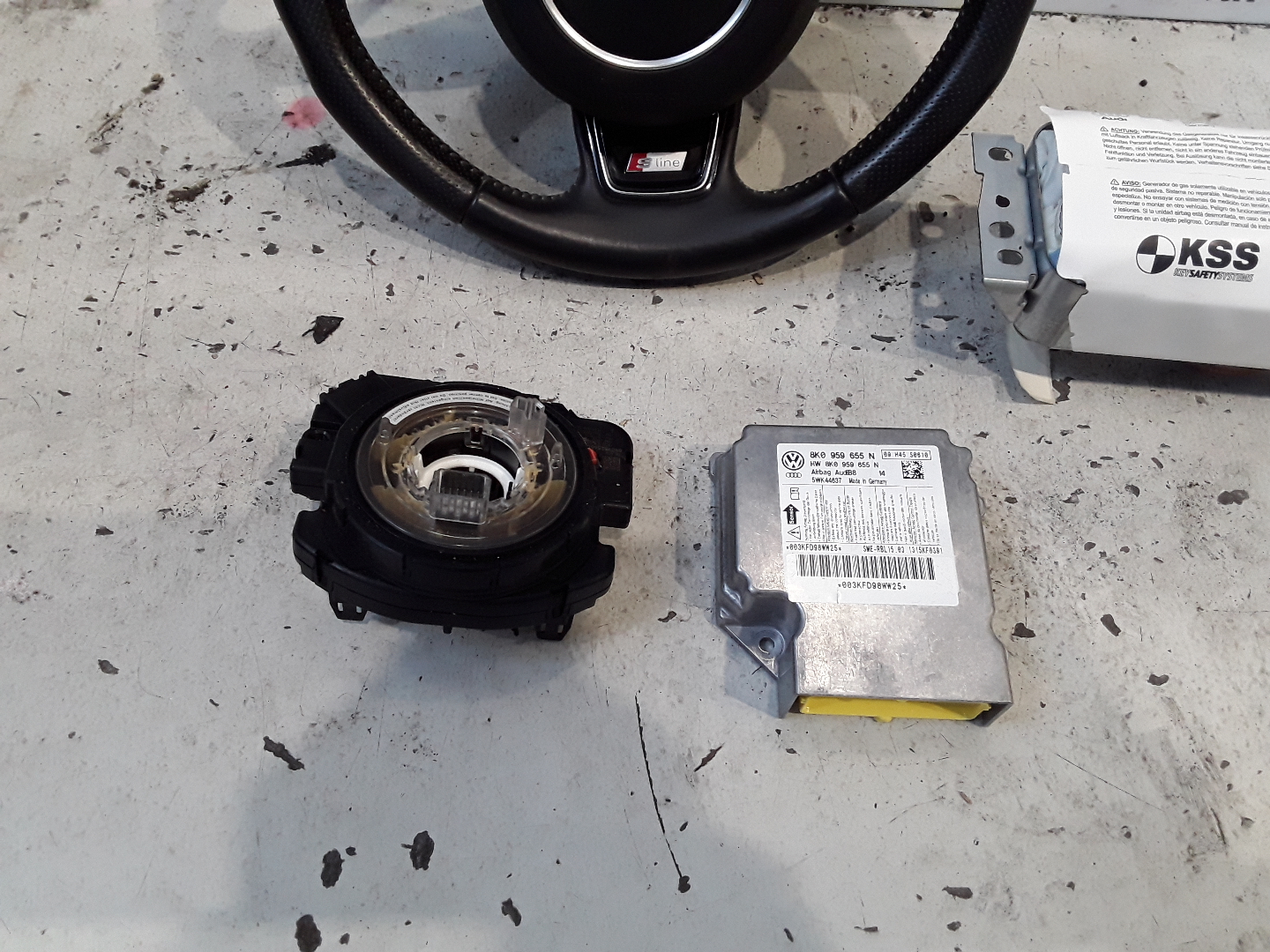 KIT AIRBAG CON CRUSCOTTO AUDI A5 2.0 TDI 2014 - immagine 7