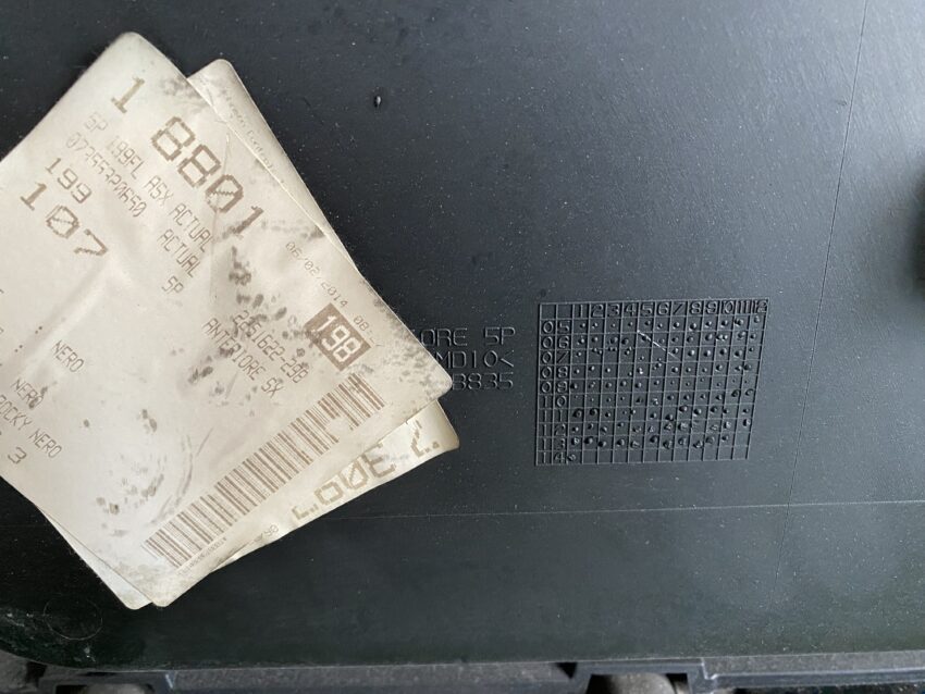 PANNELLO PORTA ANTERIORE SINISTRO FIAT GRANDE PUNTO 5 PORTE ANNO 2014 - immagine 4