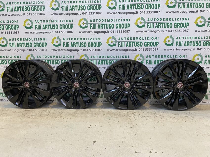 4 CERCHI IN LEGA FIAT TIPO ORIGINALI R16 6.5J ET 39 55177538