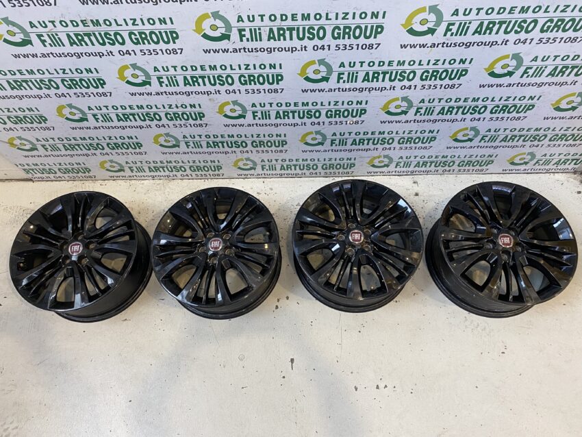 4 CERCHI IN LEGA FIAT TIPO ORIGINALI R16 6.5J ET 39 55177538 - immagine 3