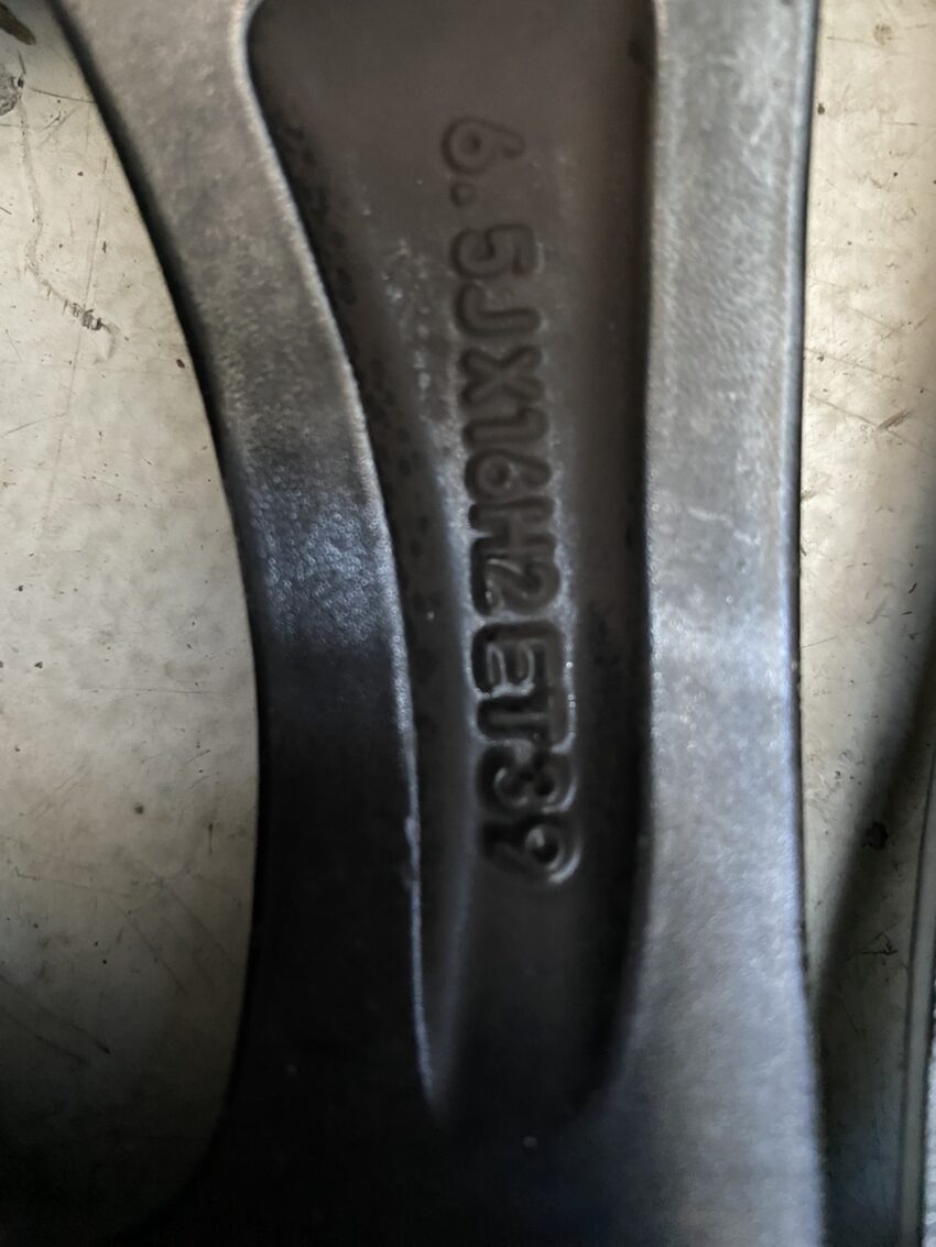 4 CERCHI IN LEGA FIAT TIPO ORIGINALI R16 6.5J ET 39 55177538 - immagine 10