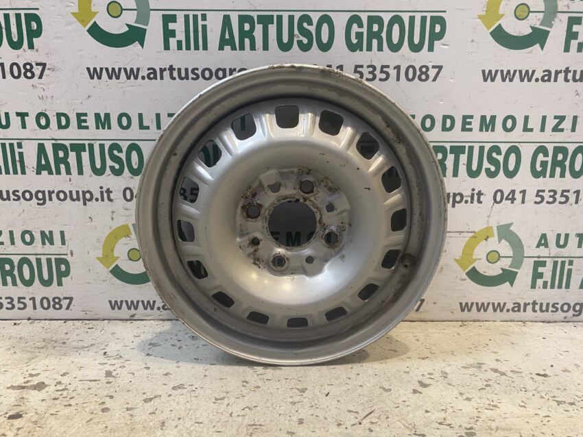 CERCHIO IN FERRO GRIGIO FIAT PANDA 141 ORIGINALE R13 4,0×13 - immagine 5