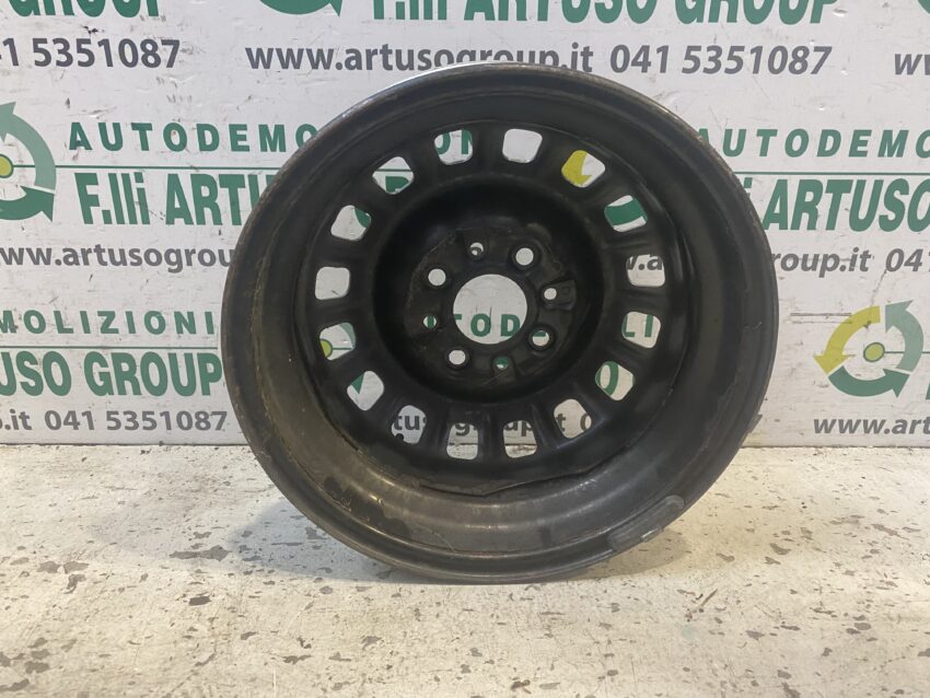 CERCHIO IN FERRO GRIGIO FIAT PANDA 141 ORIGINALE R13 4,0×13 - immagine 2