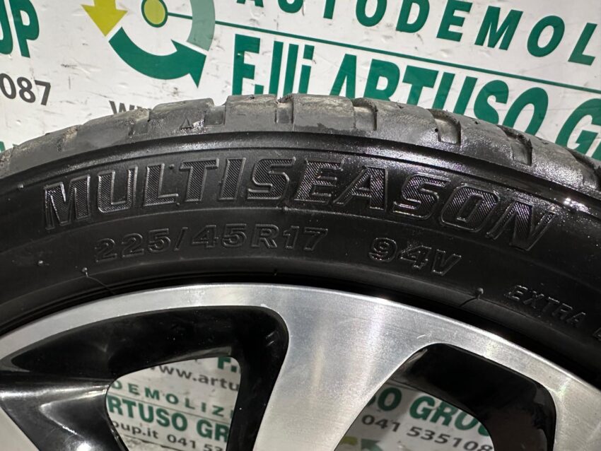 CERCHI IN LEGA FIAT 500 L con pneumatici 4 stagioni FIRESTONE 225/45 R17 94V - immagine 7